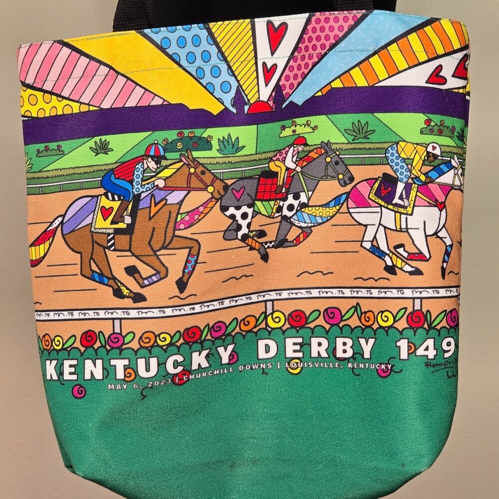 Kentucky Derby 149 Limited Edition Tote Bag - Britto Art of Derby
